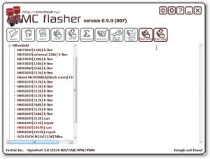 Module 8 MMCFlasher - Ford petrol cars with ECU SIM28 and SIM29